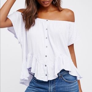 Free People Mint Julep Tee
